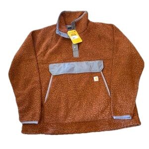 NWT Carhartt Women's Relaxed Fit Fleece
Pullover - 2 Warmer Rating